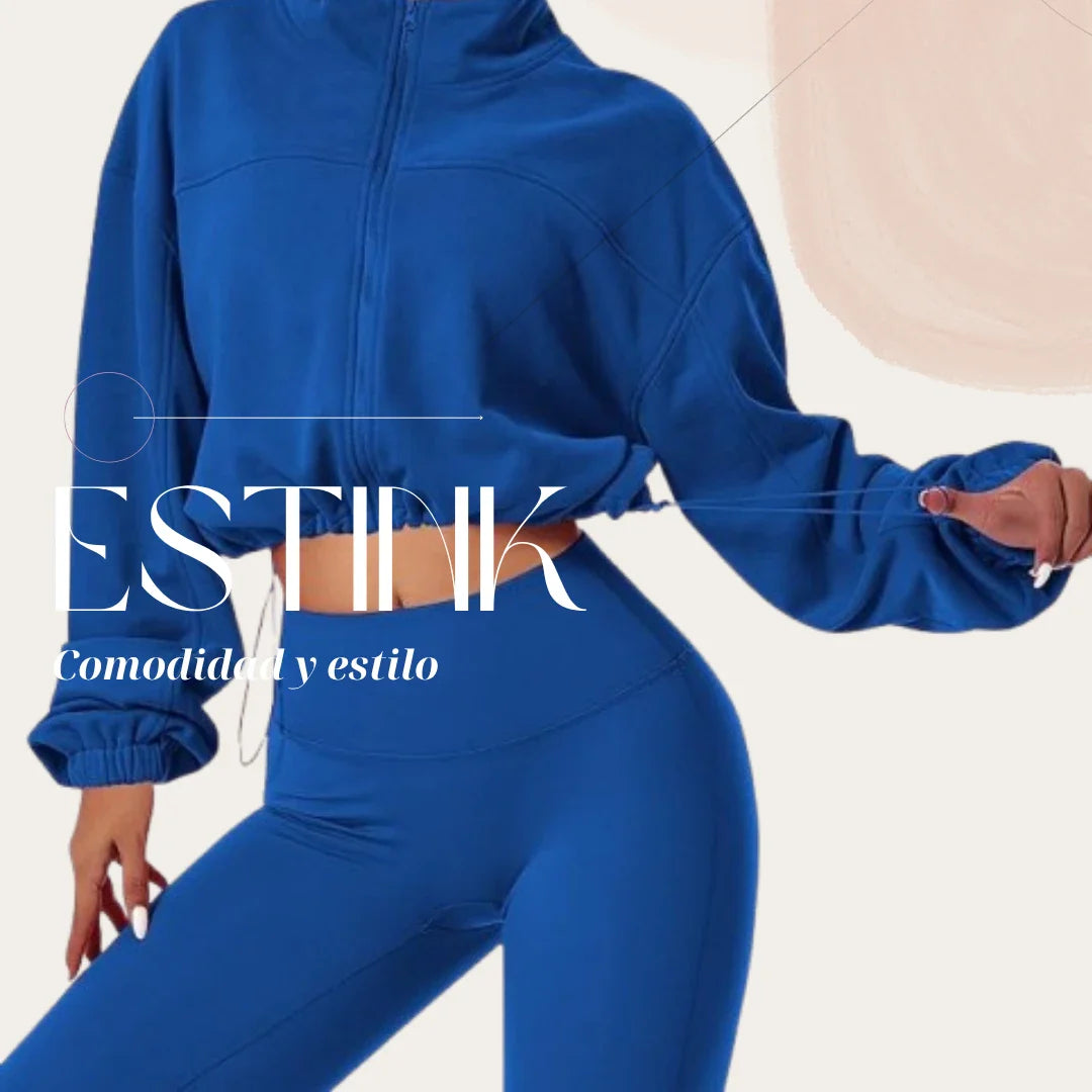 Estink, chaqueta deportiva cropped