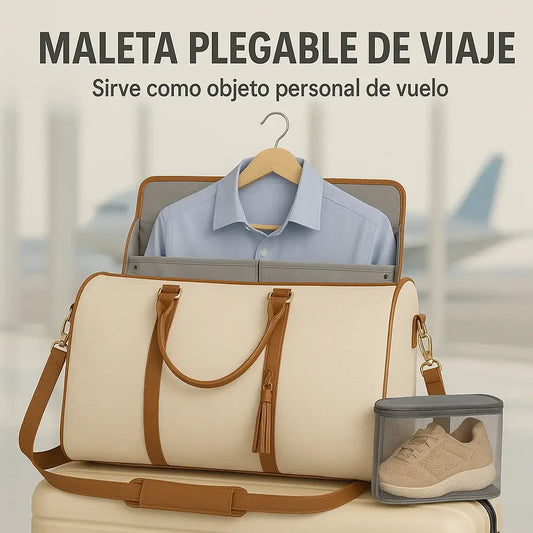 Foldio, maleta de viaje plegable (Sirve como objeto personal en vuelo)
