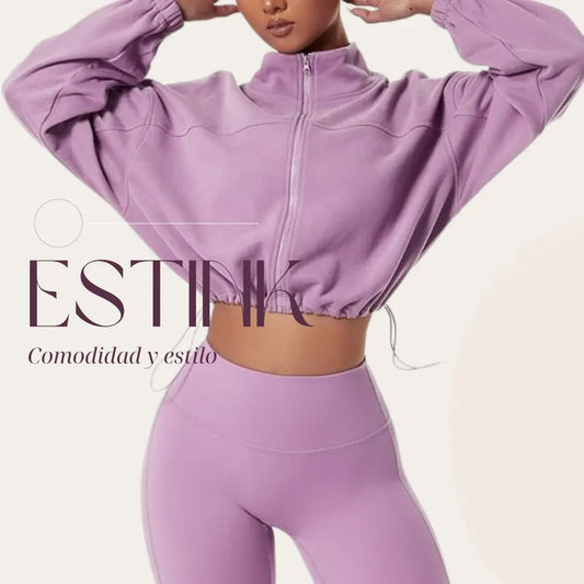 Estink, chaqueta deportiva cropped